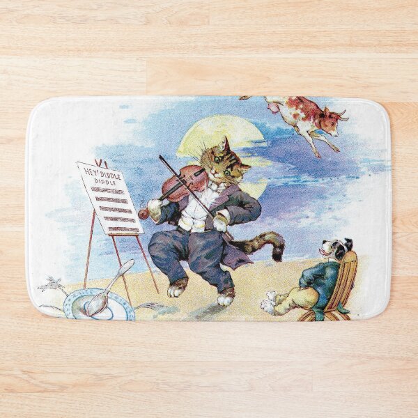 Item preview, Hey Diddle Diddle The Cat And The Fiddle designed and sold by DeeElle.