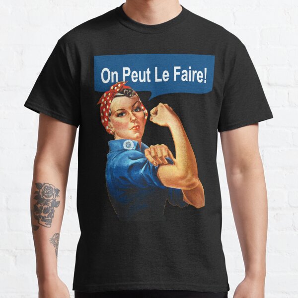 ROSIE THE RIVETER WE CAN DO IT WORLD WAR 2 ICON USA MENS WOMENS KIDS T-SHIRT