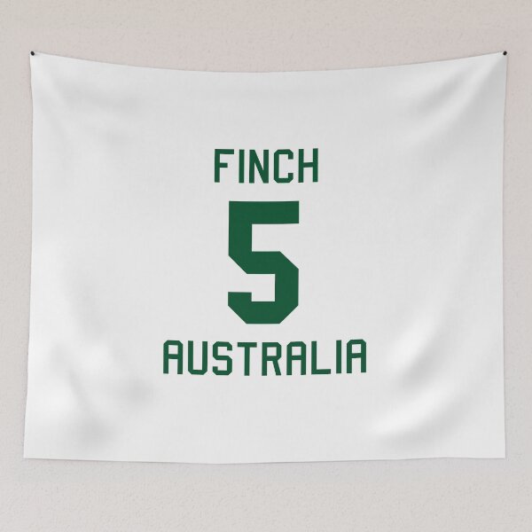 Item preview, Aaron Finch | 5 | Australian Cricket Jersey designed and sold by CHAMPION WARRIOR.