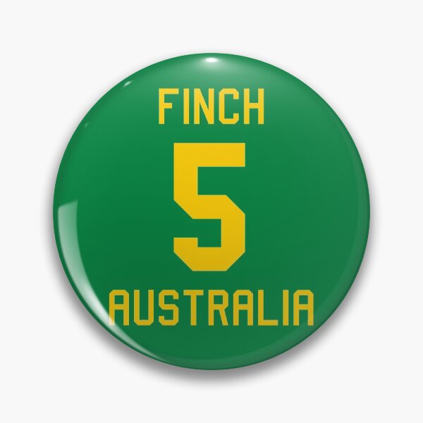 Item preview, Aaron Finch | 5 | Australian Cricket Jersey designed and sold by CHAMPION WARRIOR.