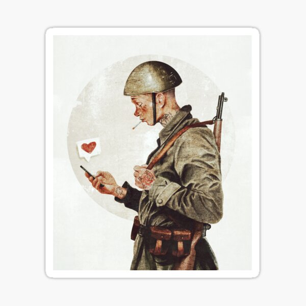 Not ready for War Sticker