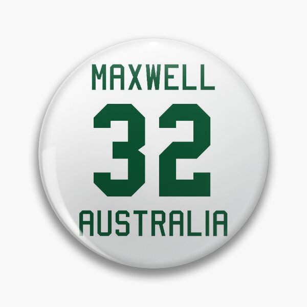 Item preview, Glenn Maxwell | 32 | Australian Cricket Jersey designed and sold by CHAMPION WARRIOR.