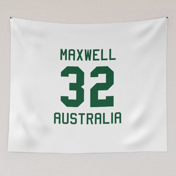 Item preview, Glenn Maxwell | 32 | Australian Cricket Jersey designed and sold by CHAMPION WARRIOR.
