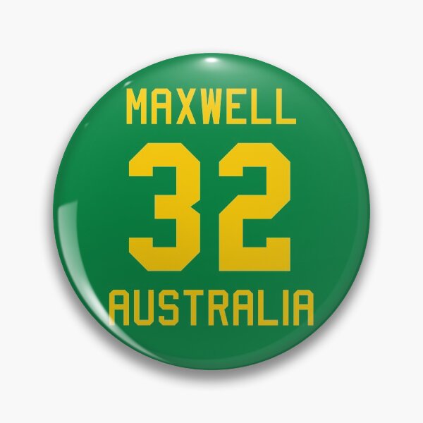 Item preview, Glenn Maxwell | 32 | Australian Cricket Jersey designed and sold by CHAMPION WARRIOR.
