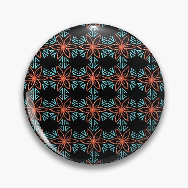 Item preview, Festive Flowers Pattern designed and sold by foxcreative.