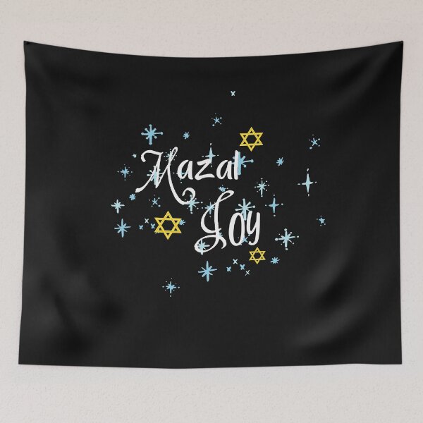 Item preview, Mazal Joy, Happy Hanukkah, Happy Hanukkah Face Mask, Happy Hanukkah Menorah, Jewish Gift, Happy Hanukkah Gift,  designed and sold by prteacool.