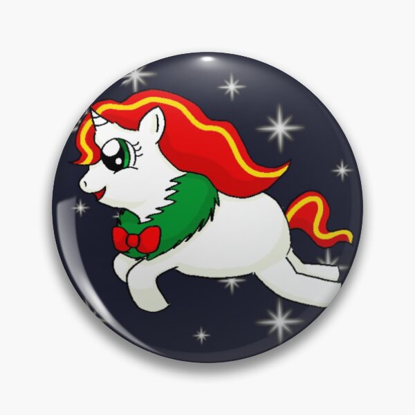 Item preview, Flying Christmas Unicorn designed and sold by Caryn Pinkston.