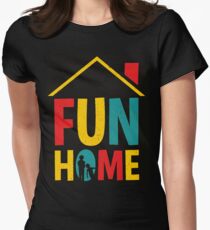 Fun Home Logo Women's Fitted T-Shirt