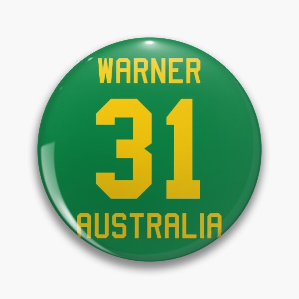 Item preview, David Warner | 31 | Australian Cricket Jersey designed and sold by CHAMPION WARRIOR.