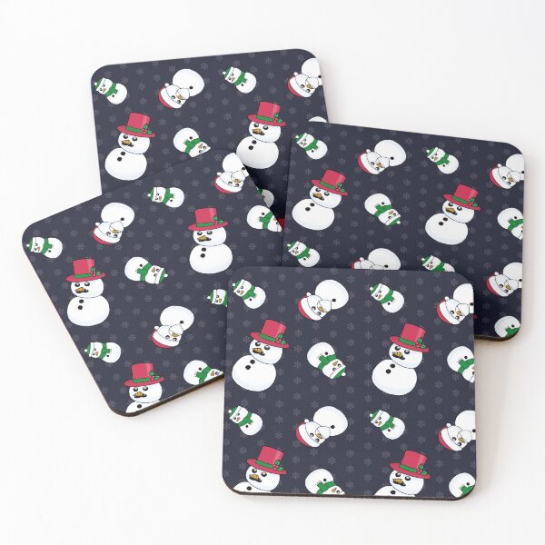 Item preview, Cartoon Snowmen Print designed and sold by Caryn Pinkston.