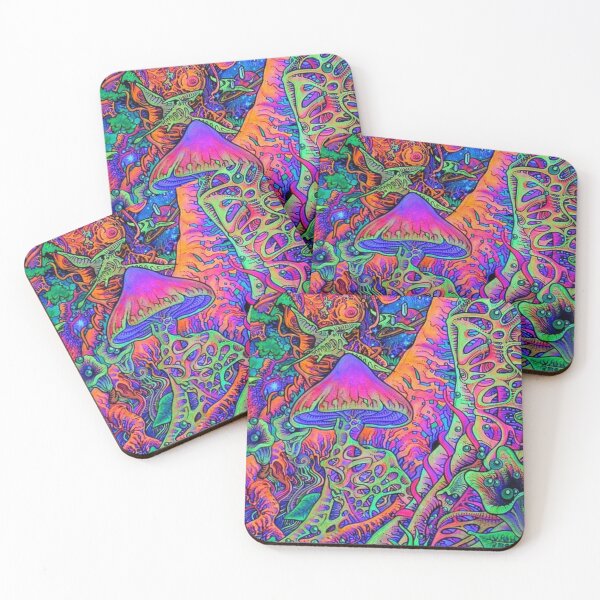 Item preview, psychedelic mushroom art designed and sold by Breecg.