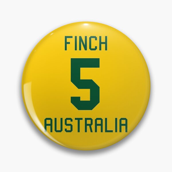 Item preview, Aaron Finch | 5 | Australian Cricket Jersey designed and sold by CHAMPION WARRIOR.