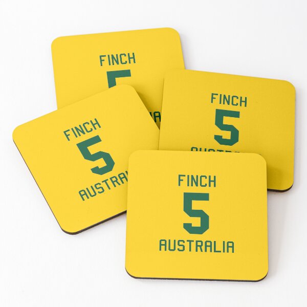 Item preview, Aaron Finch | 5 | Australian Cricket Jersey designed and sold by CHAMPION WARRIOR.