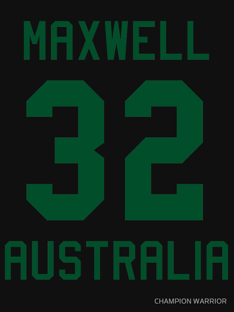 Glenn Maxwell, 32, Australian Cricket Jersey Active T-Shirt for Sale by  CHAMPION WARRIOR