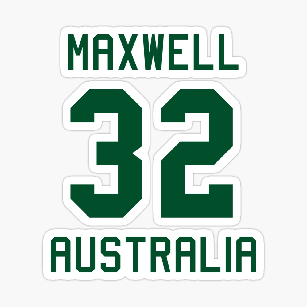 Glenn Maxwell, 32, Australian Cricket Jersey Active T-Shirt for Sale by  CHAMPION WARRIOR