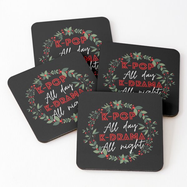 Item preview, K-Pop All Day K-Drama All Night Christmas Gift designed and sold by haikustore.