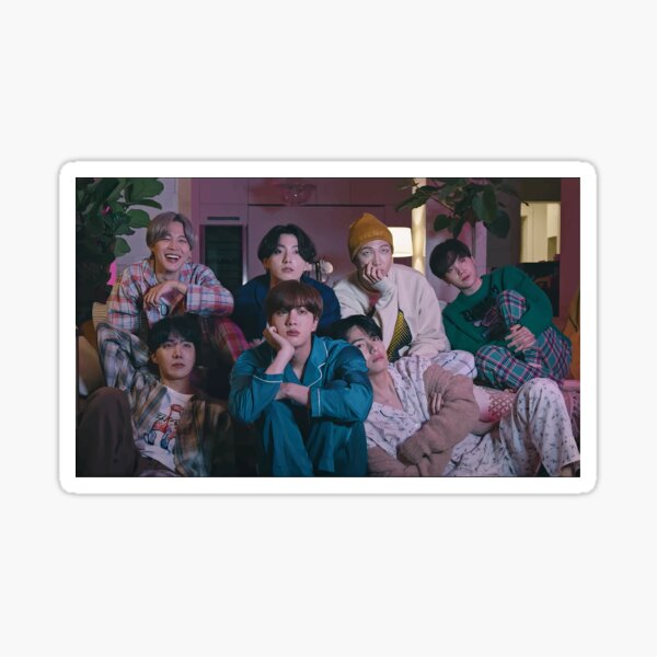 bts 2020 La vida sigue Pegatina