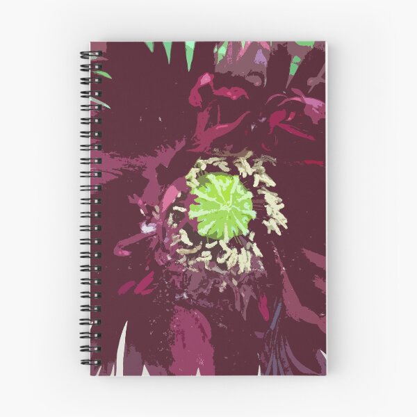 Item preview, Black Swan Poppy Graphic Image designed and sold by Kelster Lane Creative.