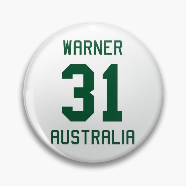 Item preview, David Warner | 31 | Australian Cricket Jersey designed and sold by CHAMPION WARRIOR.