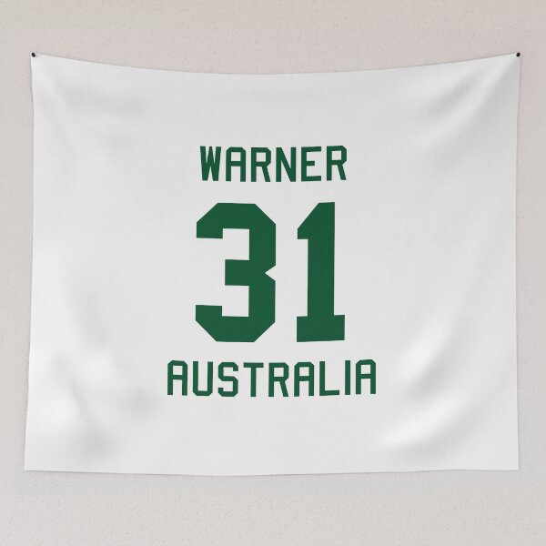 Item preview, David Warner | 31 | Australian Cricket Jersey designed and sold by CHAMPION WARRIOR.