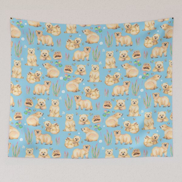 Item preview, polar bear with gems and clovers - BBG designed and sold by janeferwong.