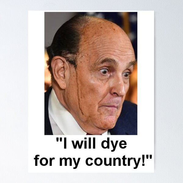 Artikel-Vorschau von Rudy Giuliani Dye Run, designt und verkauft von dadthebubblegut.