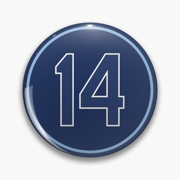 Item preview, Rich Hill #14 Jersey Number designed and sold by StickBall.