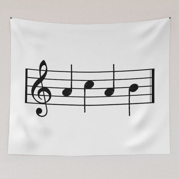Item preview, ACAB In Musical Notes designed and sold by The Little Wood Cottage.