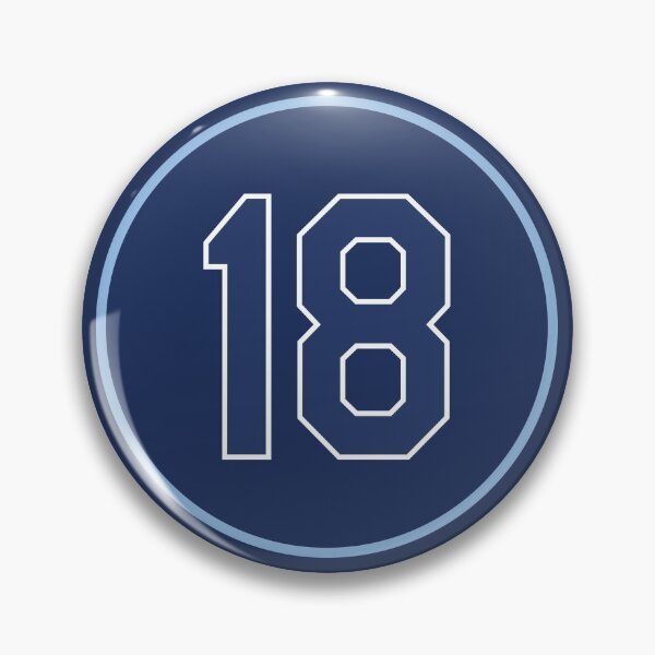 Item preview, Joey Wendle #18 Jersey Number designed and sold by StickBall.