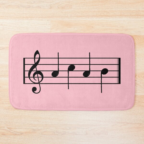 Item preview, ACAB In Musical Notes -Pink designed and sold by The Little Wood Cottage.