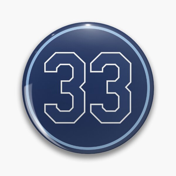 Item preview, James Shields #33 Jersey Number designed and sold by StickBall.