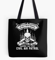 Always Vigilant Air Force America Auxiliary of the United States Air Tote Bag