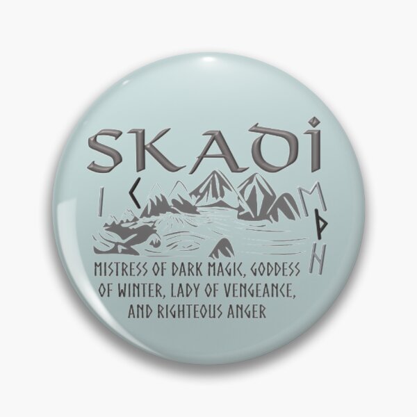 Item preview, Skadi, Norse Goddess designed and sold by Prints4Pagans.