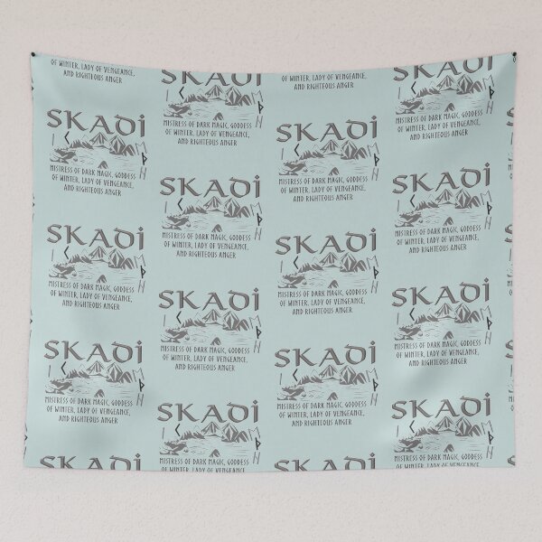 Item preview, Skadi, Norse Goddess designed and sold by Prints4Pagans.