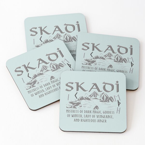 Item preview, Skadi, Norse Goddess designed and sold by Prints4Pagans.