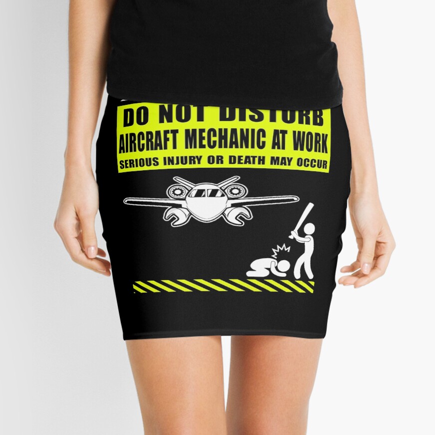 aircraft mechanics Mechanic Sayings T Shirts aircraft mechanic tools R Mini Skirt