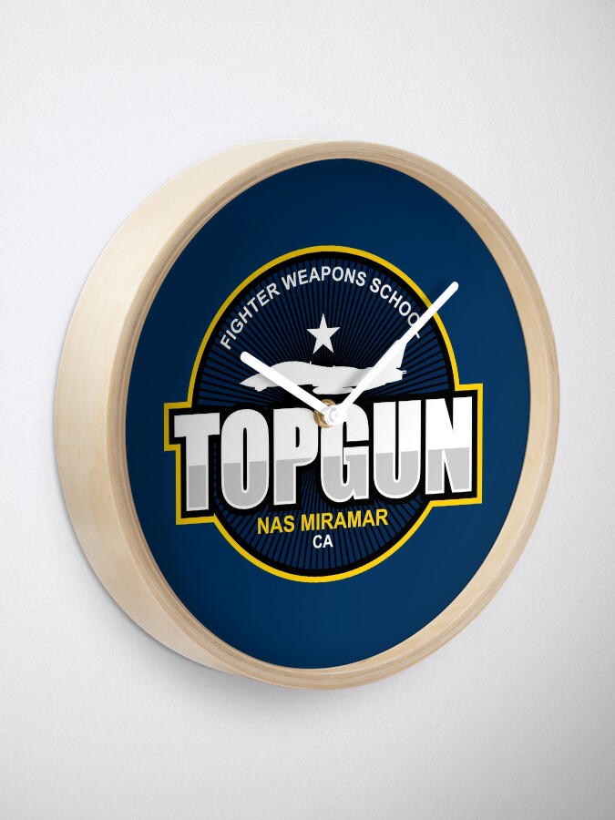 F-14 Tomcat Top Gun Patch Clock for Sale by StrongVlad