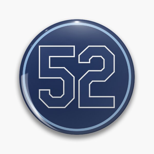 Item preview, Chaz Roe #52 Jersey Number designed and sold by StickBall.