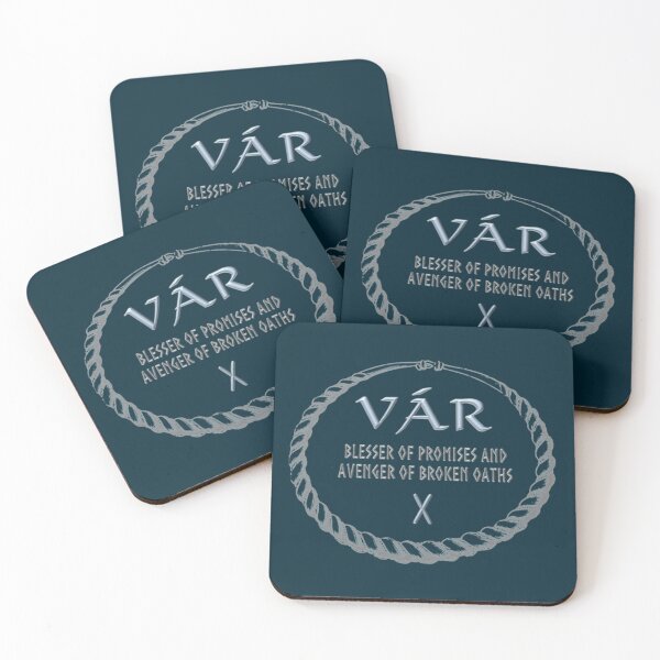 Item preview, Var, Norse Goddess of Oaths designed and sold by Prints4Pagans.