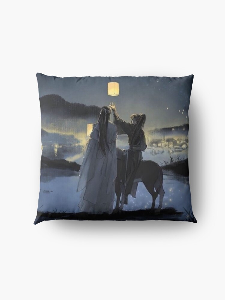 Alternate view of The Untamed Painting Floor Pillow