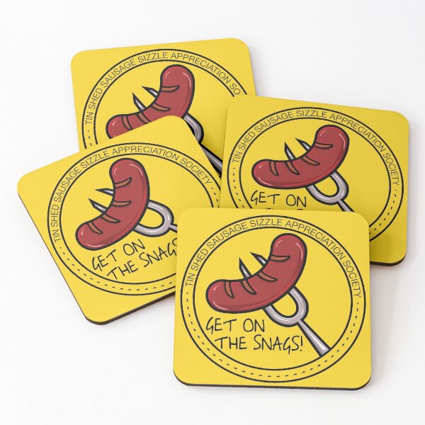 Item preview, Get on the Snags designed and sold by AWD Studios.