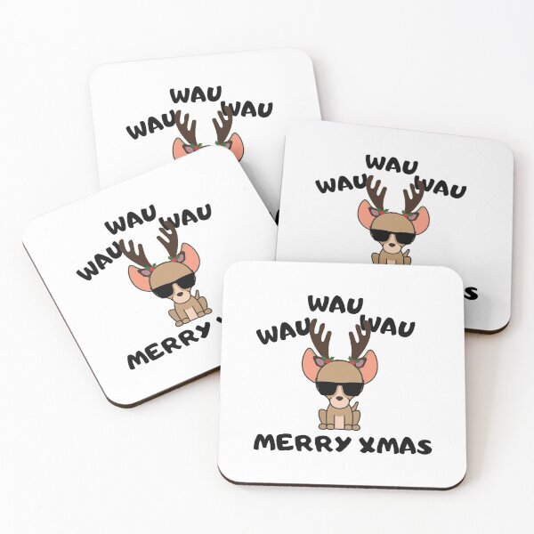 Item preview, Chihuahua xmas woof woof woof merry xmas designed and sold by OMdesigns93.