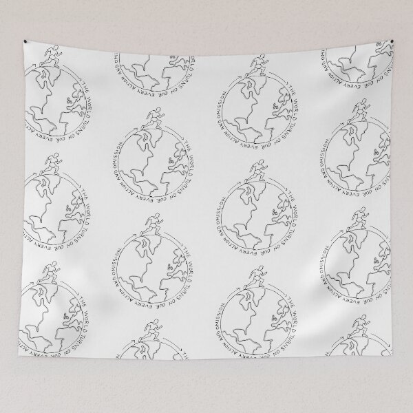Item preview, The World Turns... B/W designed and sold by Ginger Young.