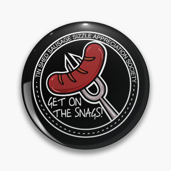 Item preview, Get on the Snags (White Logo) designed and sold by AWD Studios.