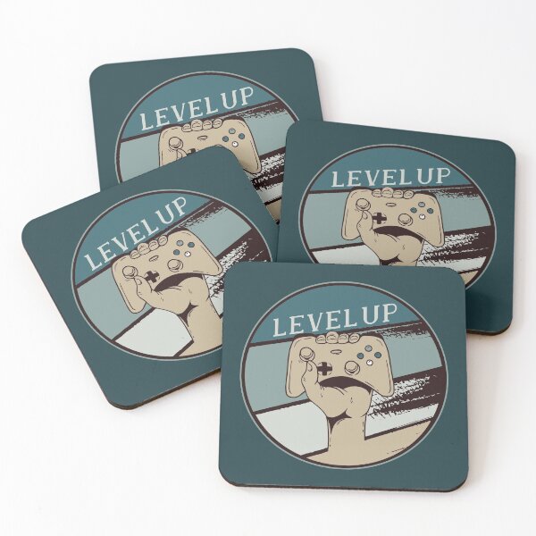 Item preview, LEVEL UP GAMERS DESIGN designed and sold by Delicious Design ⭐⭐⭐⭐⭐.