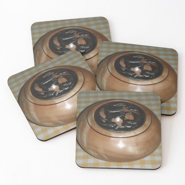 Item preview, Tasmanian Blue Gum potpuri bowl with pewter lid designed and sold by BigAndRed.