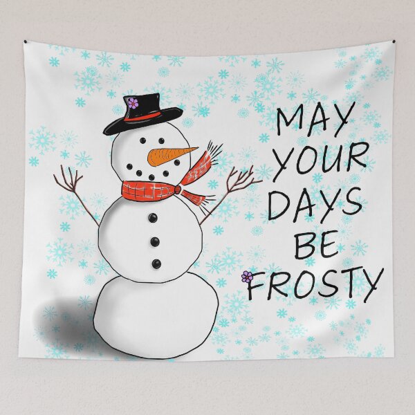Item preview, Sno Man Frosty Days  designed and sold by Roxanne Luna.