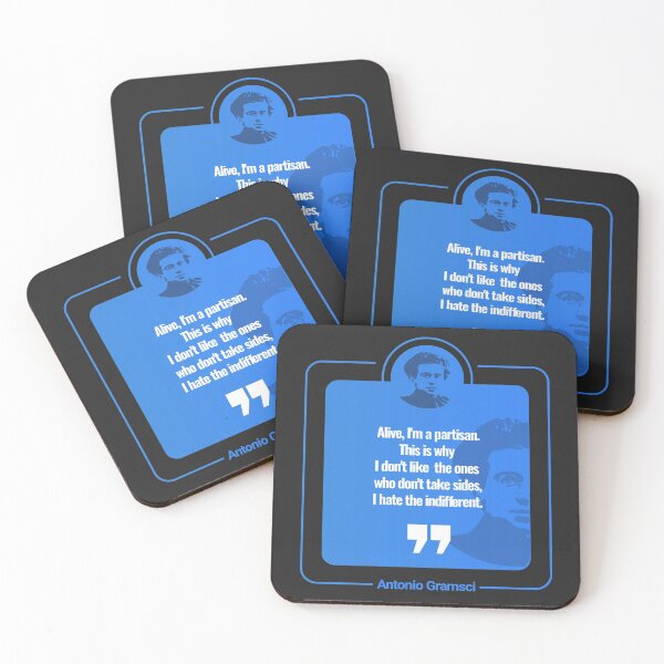 Item preview, Antonio Gramsci quote poster designed and sold by CMYKStudio.