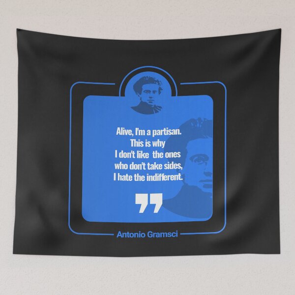 Item preview, Antonio Gramsci quote poster designed and sold by CMYKStudio.