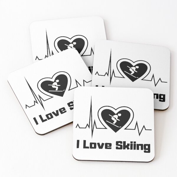 Item preview, I love skiing designed and sold by tets.